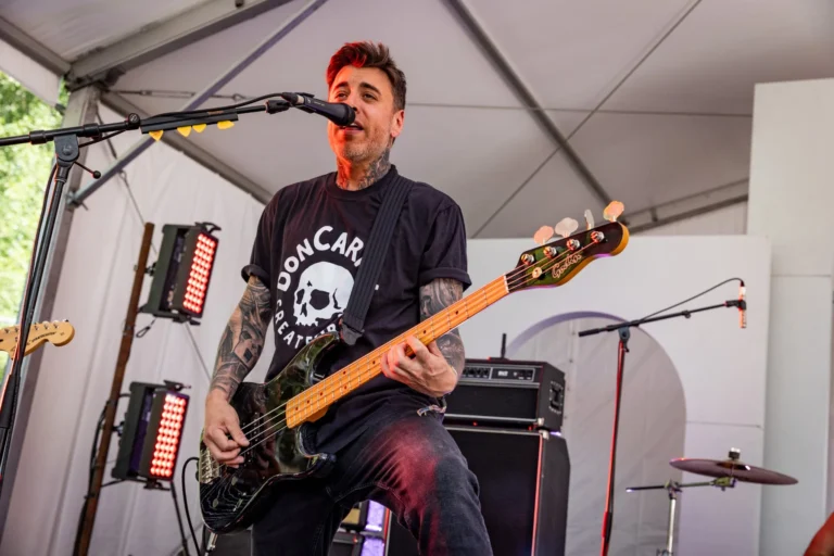 Bassist singing and playing — Punchline 13, Vans Warped Tour Montreal 2026