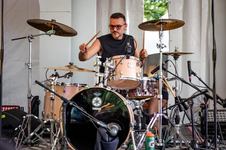 Drummer performing — Punchline 13, Vans Warped Tour Montreal 2026